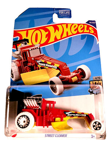 2022 Hot Wheels #30 HW Metro Street Cleaver Red