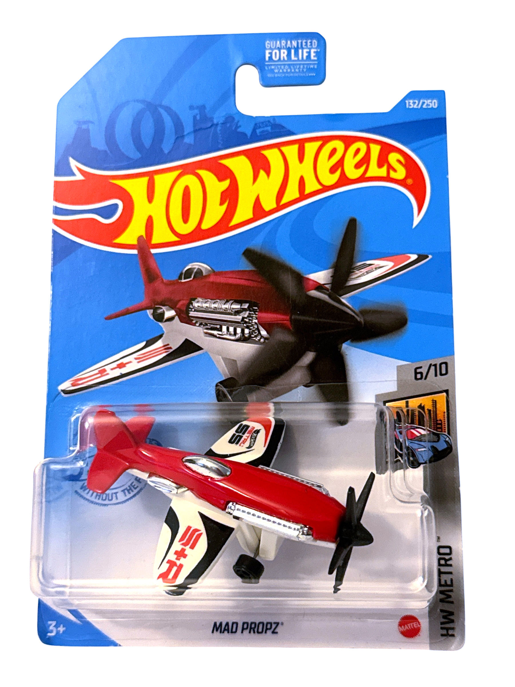 Hot Wheels Mad Propz 2021 Hw Metro 6/10 Red New