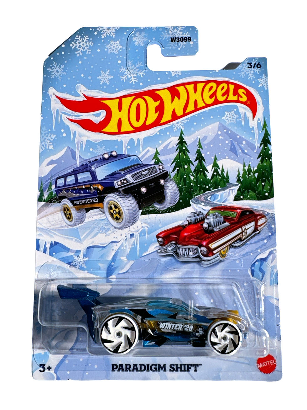 Hot Wheels Christmas Winter 2020 Holiday Cars 3/6 PARADIGM SHIFT