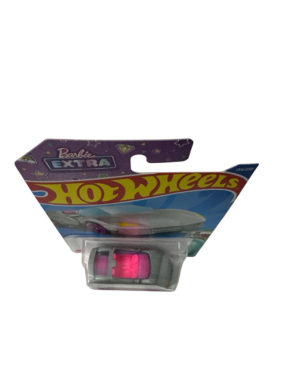 Thumbnail: Hot Wheels 2022 Barbie EXTRA 134/250 Tooned 5/5 Silver/Pink
