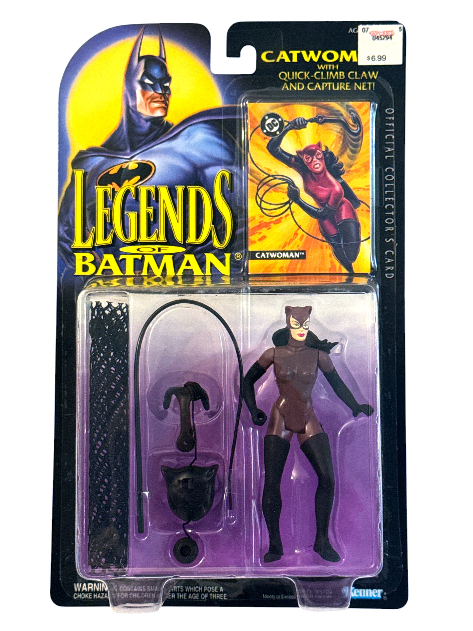 Kenner Legends of Batman - CATWOMAN w/ Official Collectors Card NEW/SEALED