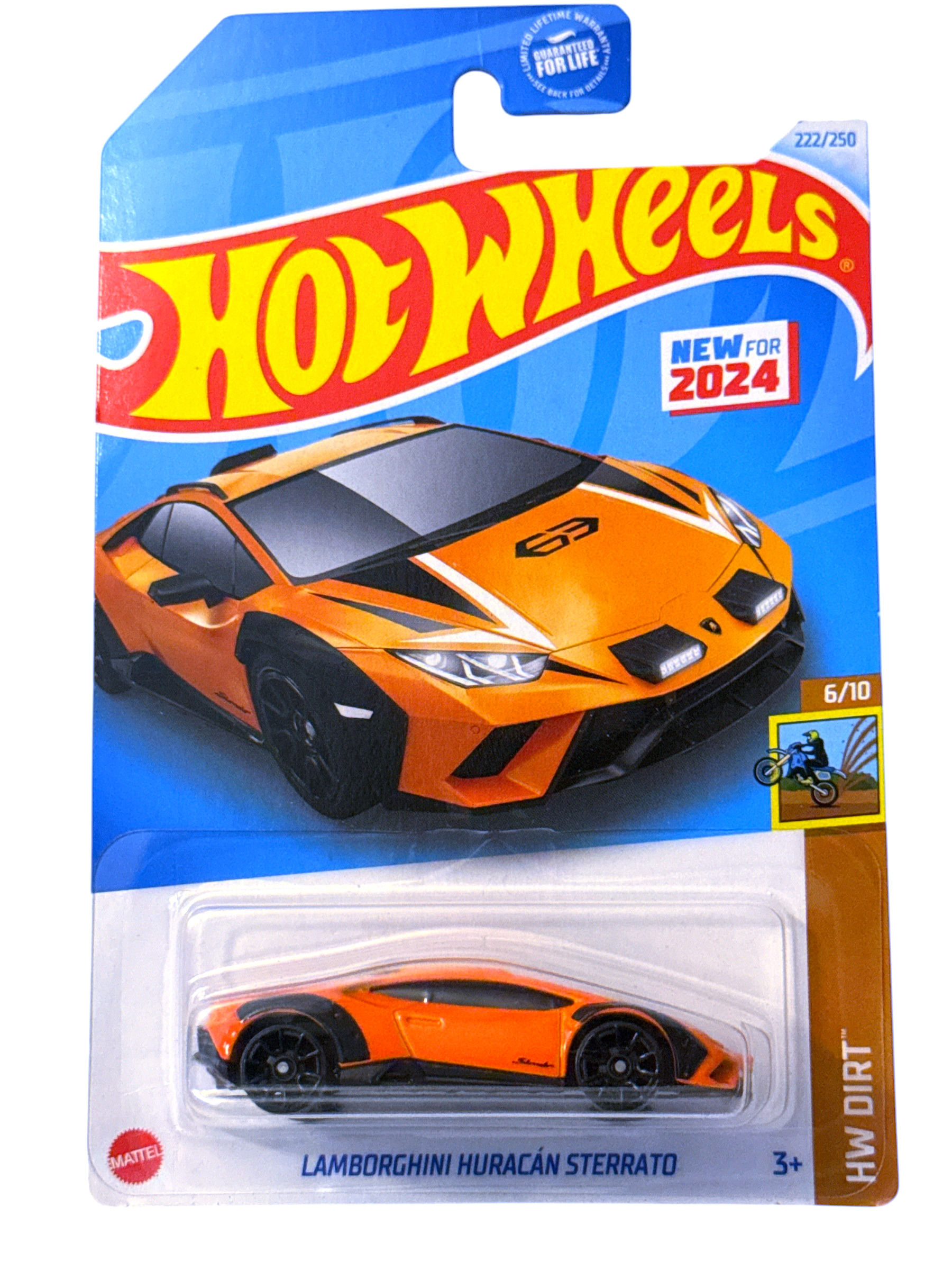 2024 Hot Wheels HW DIRT 6/10 Lamborghini Huracan Sterrato 222/250