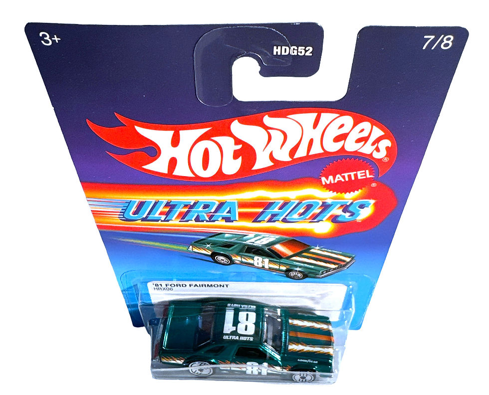 Miniatura: Hot Wheels Ultra Hots '81 Ford Fairmont 7/8 Target Exclusive Spectraflame Green