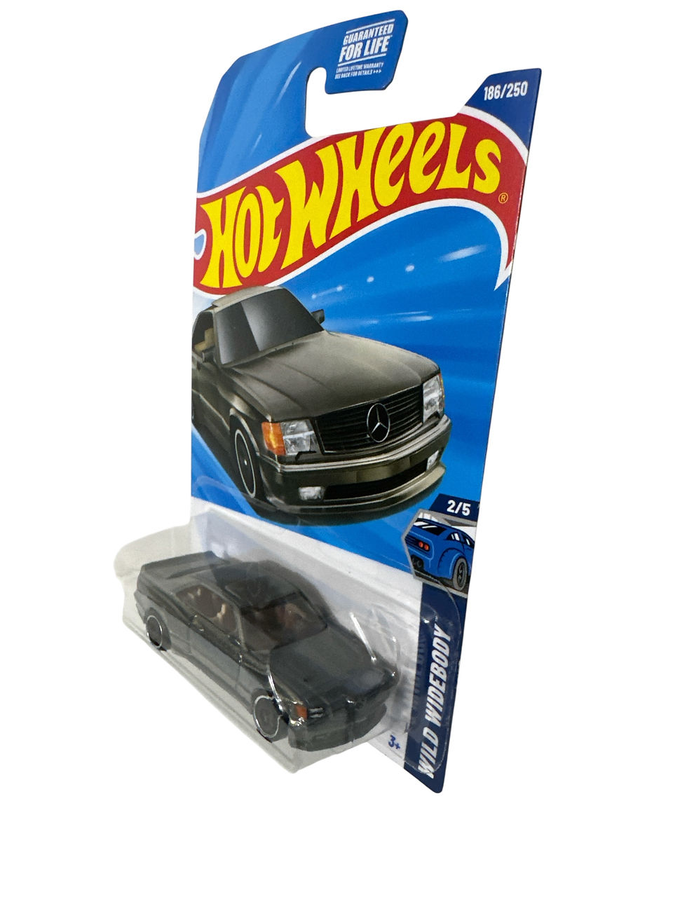 Hot Wheels 2025 NEW Mercedes-Benz 560 SEC AMG Pearl #186 Case J '89 Nice