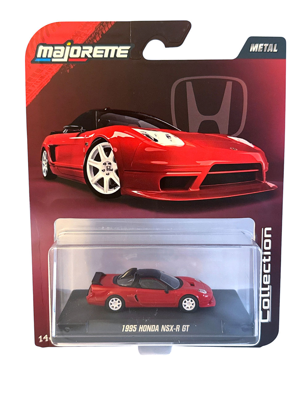 Thumbnail: 2025 Majorette Collection 1995 Honda NSX-R GT Red New