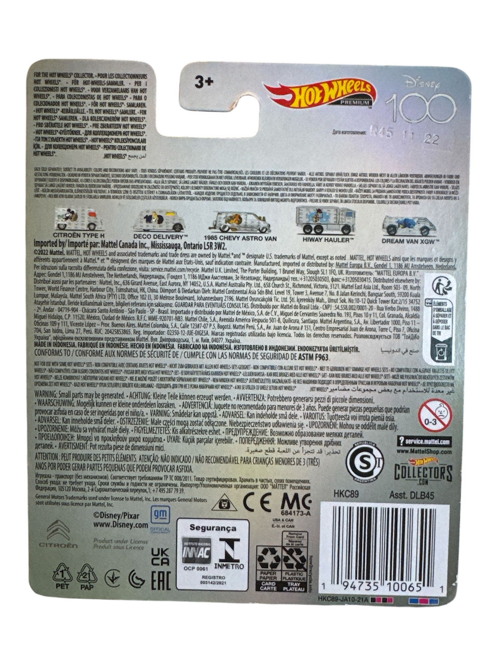 Thumbnail: Hot Wheels Disney 100 Deco Delivery Alice 2/5 New