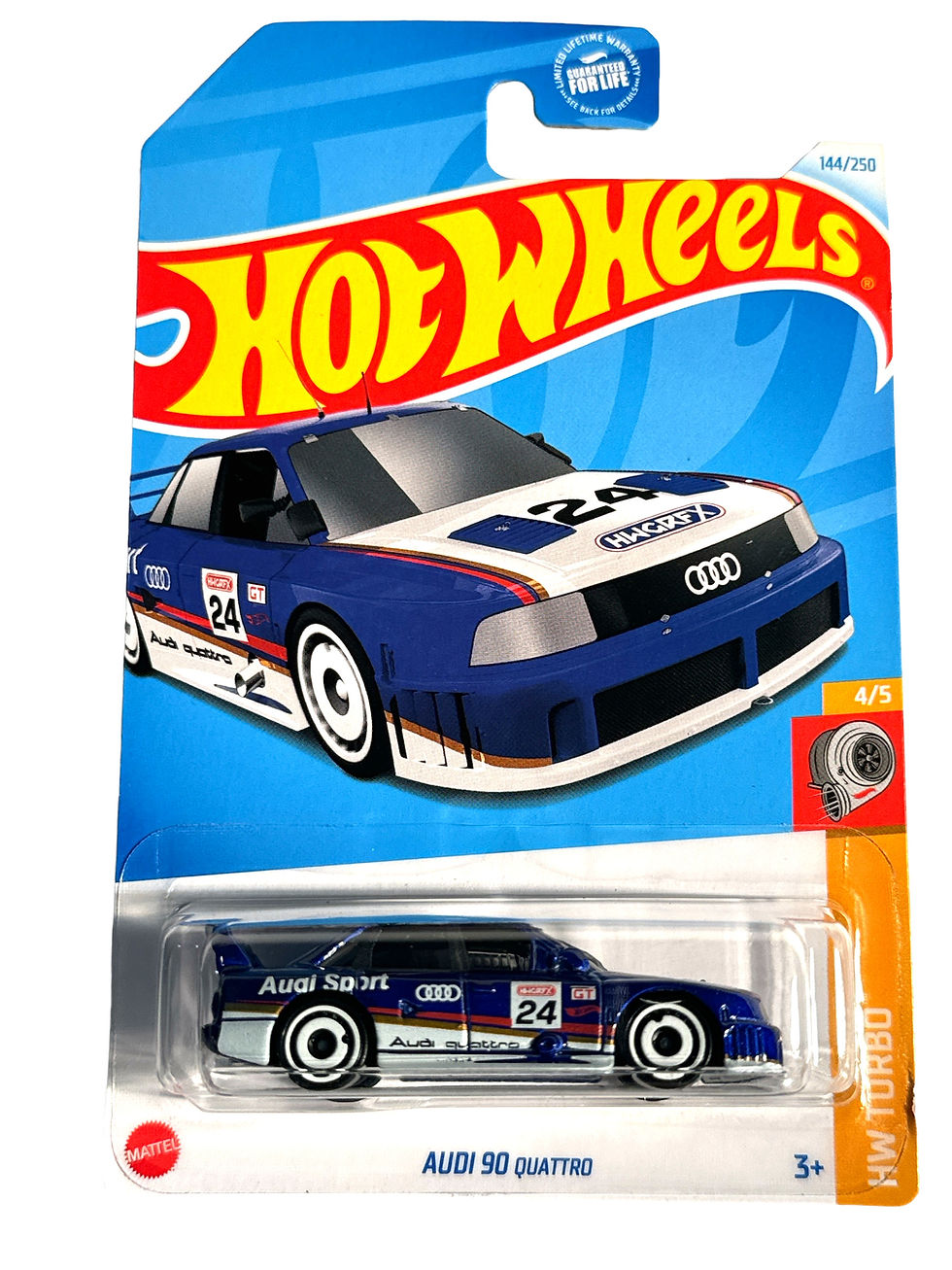 2024 Hot Wheels AUDI 90 QUATTRO 4/5 HW Turbo #144/250