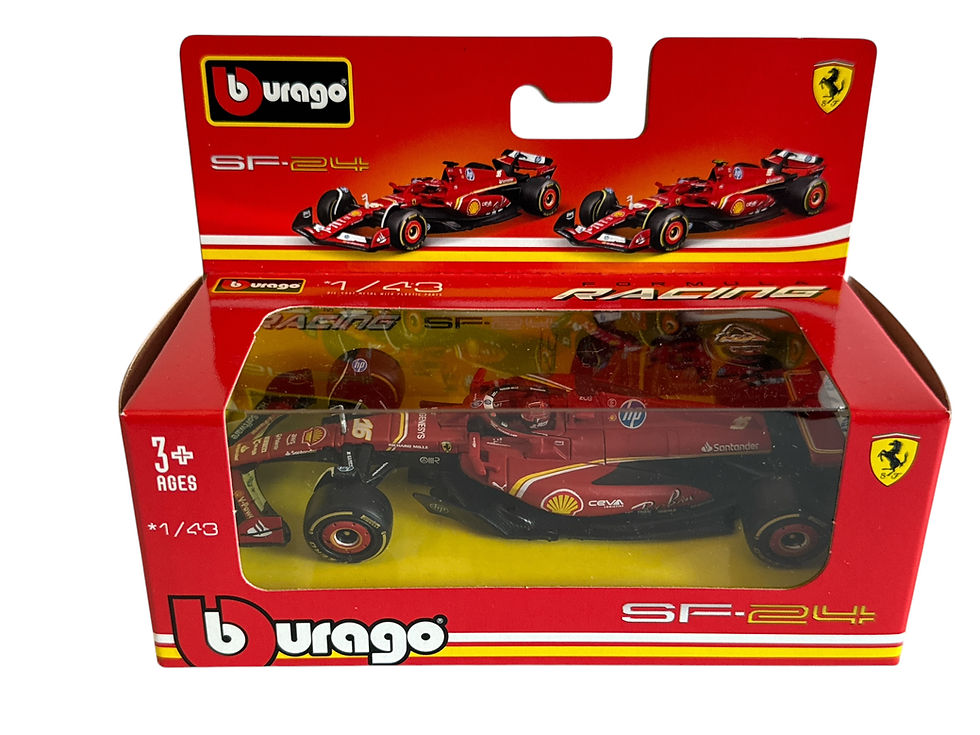 New Charles Leclerc #16 Bburago Ferrari 2024 F1 SF24 1/43