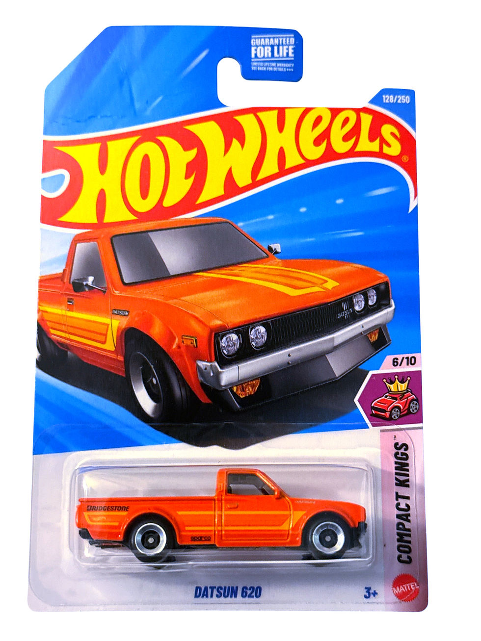 2026 Hot Wheels #128 Compact Kings Datsun 620 orange