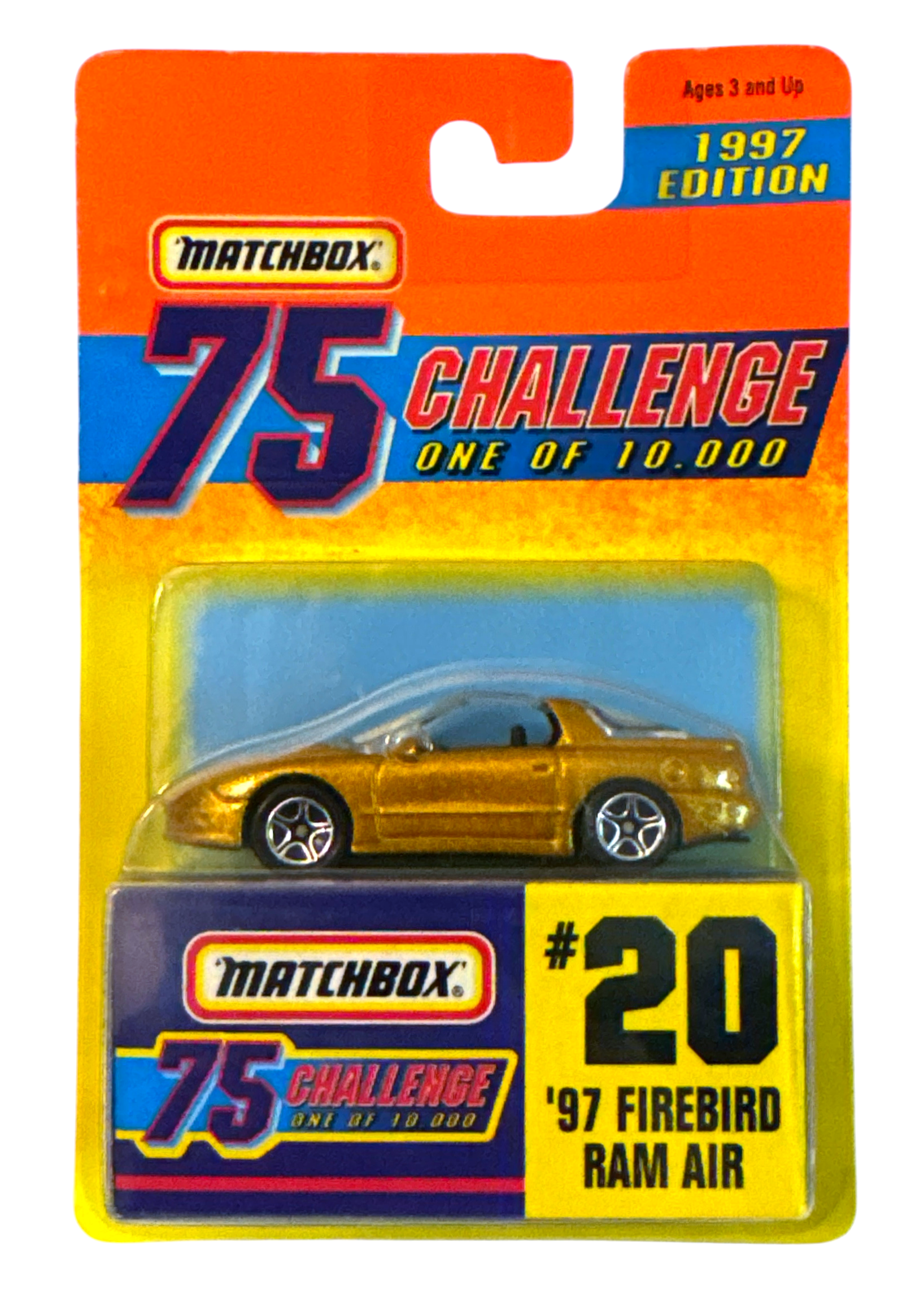 Matchbox 1997 75 Challenge #20 ’97 Firebird Ram Air