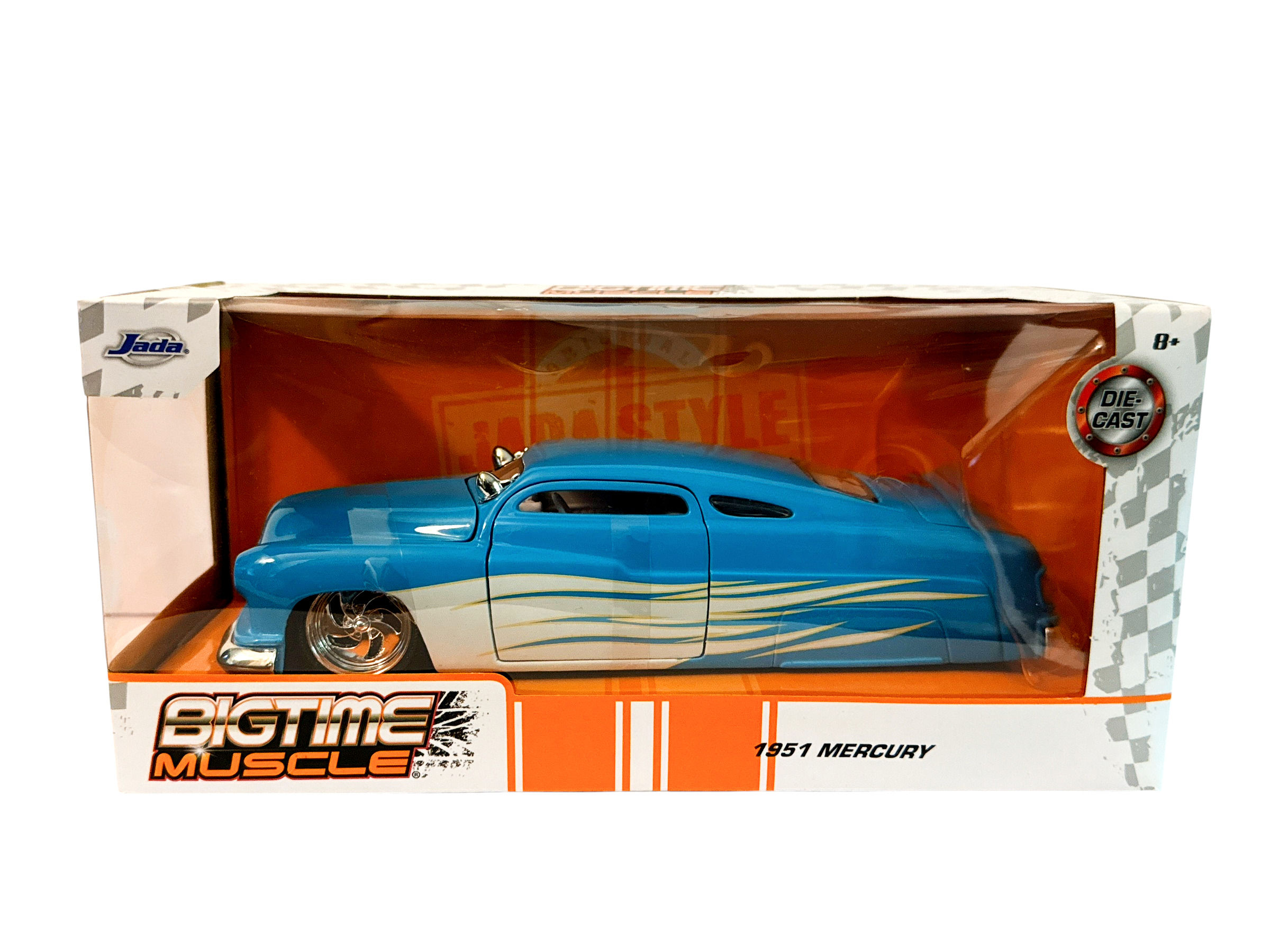 JADA 1951 Mercury Purple BigTime Muscle 1:24 Diecast 32305 2022