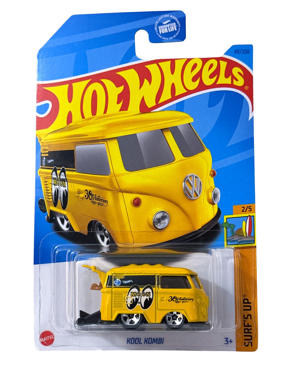 Hot Wheels 2023 HW Surf's Up 2/5 Kool Kombi Mooneyes 30th Anniversary