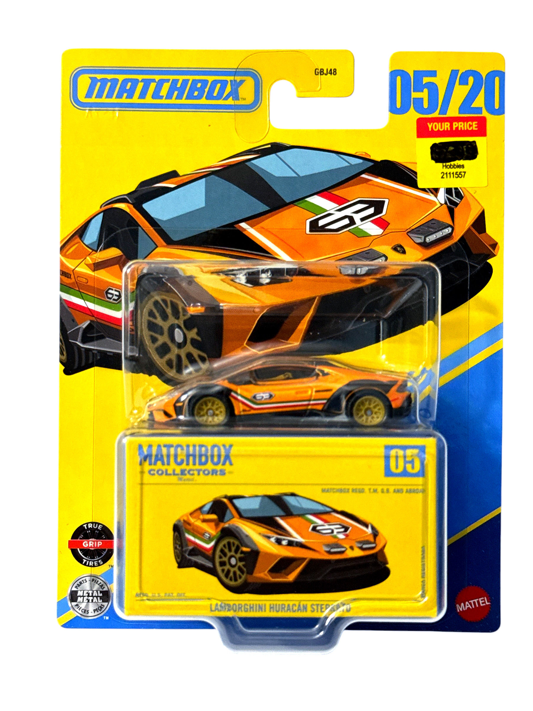 Matchbox Collectors Lamborghini Huracan Sterrato 1:64 Diecast New 5/20 Premium