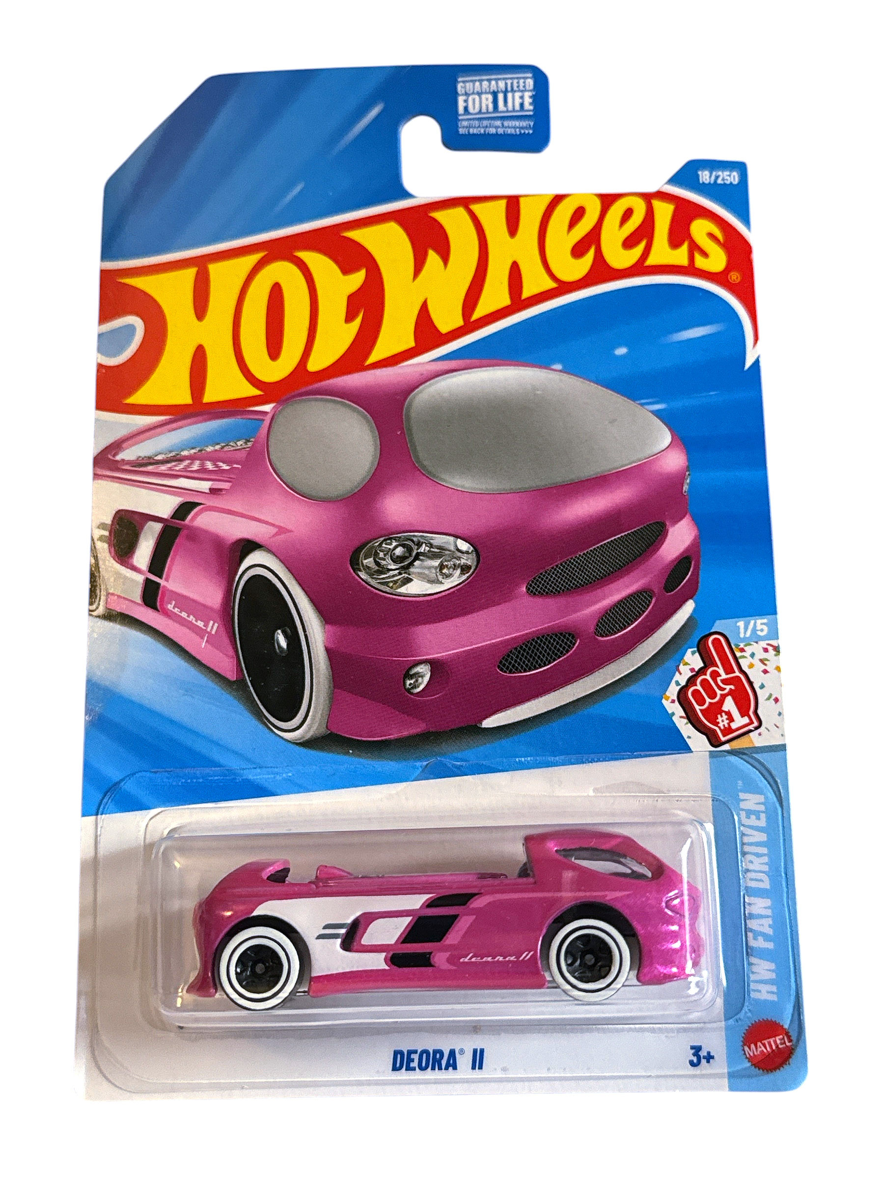 Deora II #18 Hot Wheels 2026 Mainline HW Fan Driven Metalflake Pink New