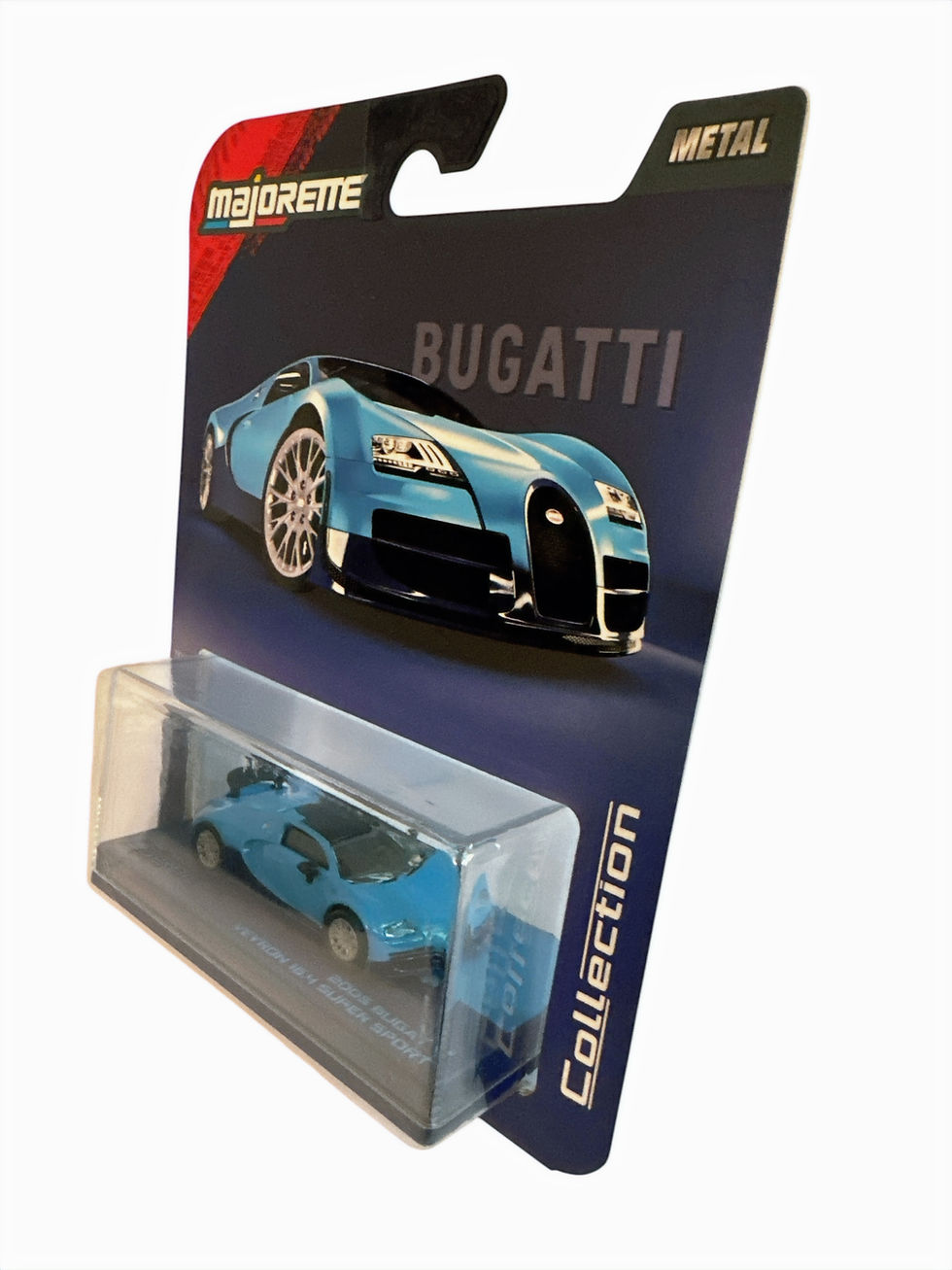 Majorette 1:64 Collector Series – 2005 Bugatti Veyron – Blue