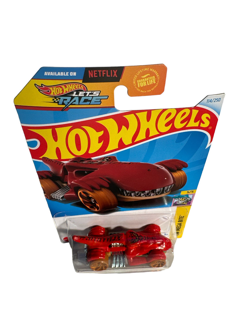Miniatura: Hot Wheels Let's Race HW Mega Bite 5/5 T-Rextroyer 114/250 Red (FS)
