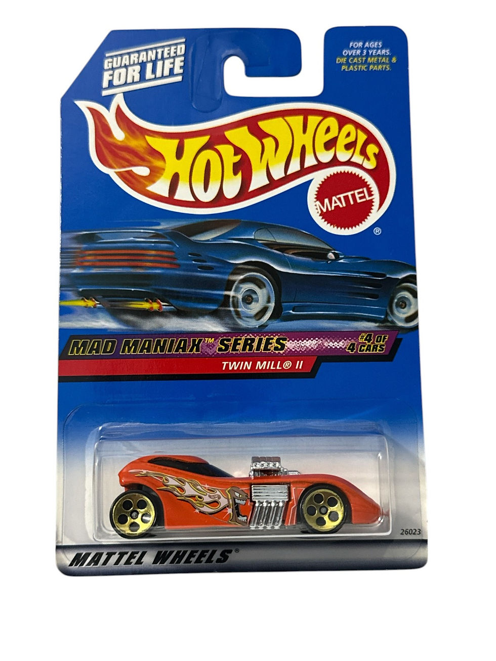 Thumbnail: 1999 Hot Wheels Mad Maniax Series Complete Set Of 4 Vehicles 1:64 Scale
