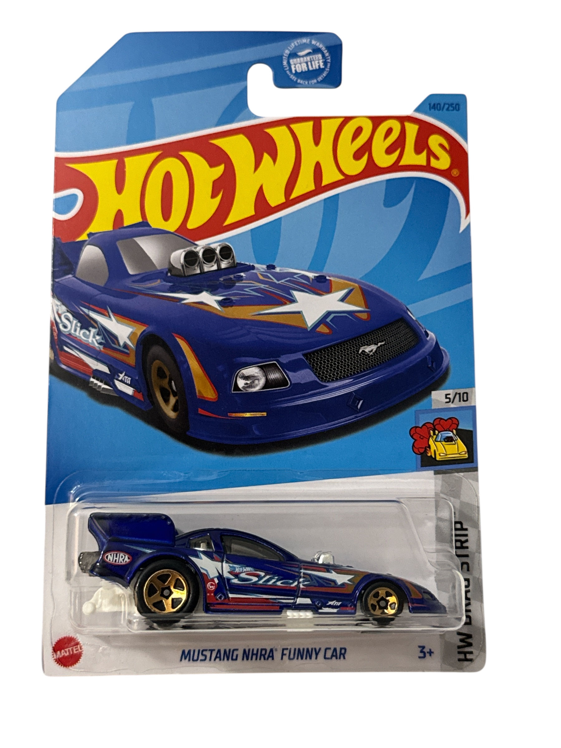 Hot Wheels Mustang NHRA Funny Car HW: Drag Strip 5/10 - #140/250 (BBHKH30)