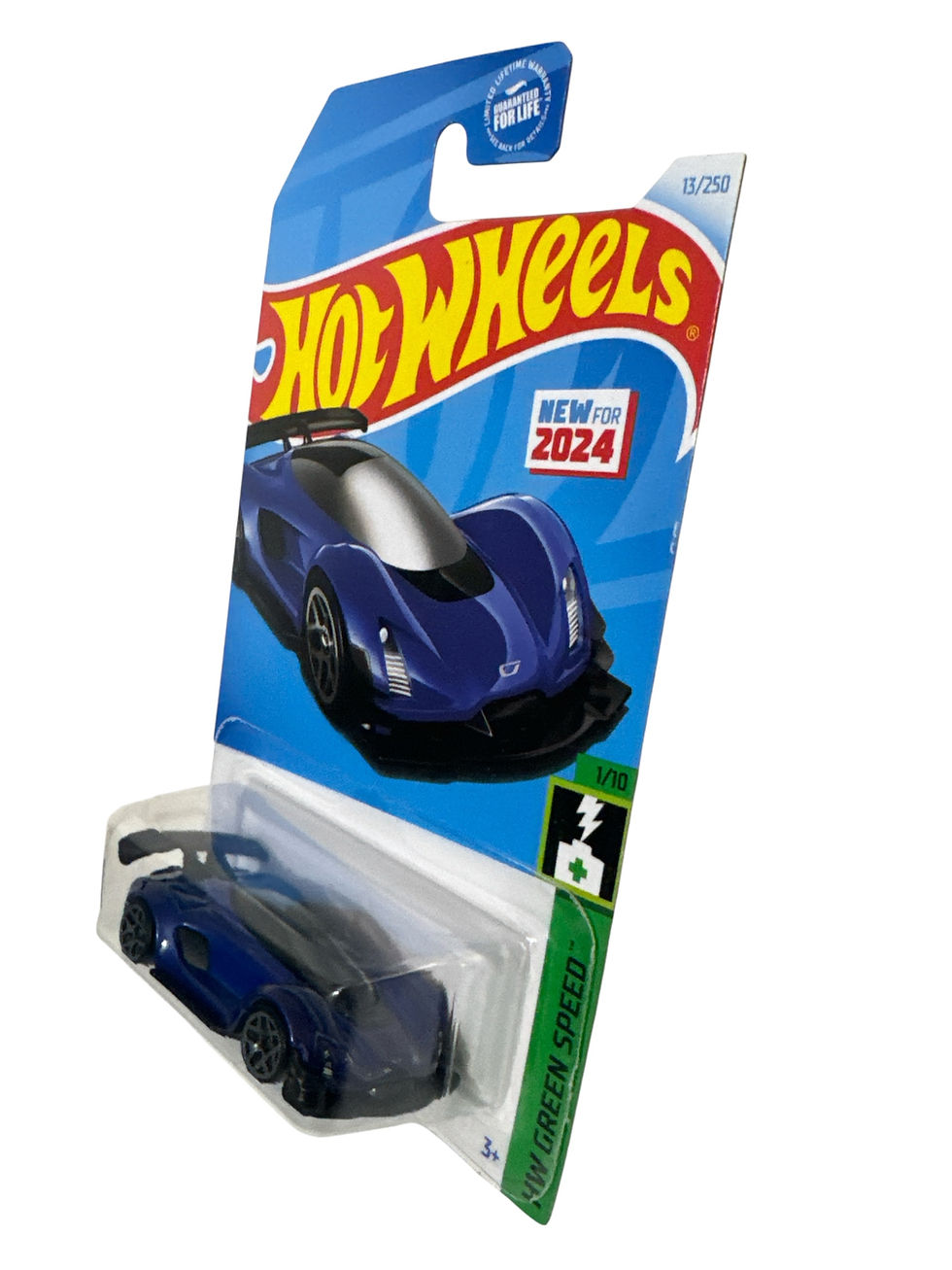 2024 Hot Wheels Green Speed Czinger 21C Blue 13/250 (B7)