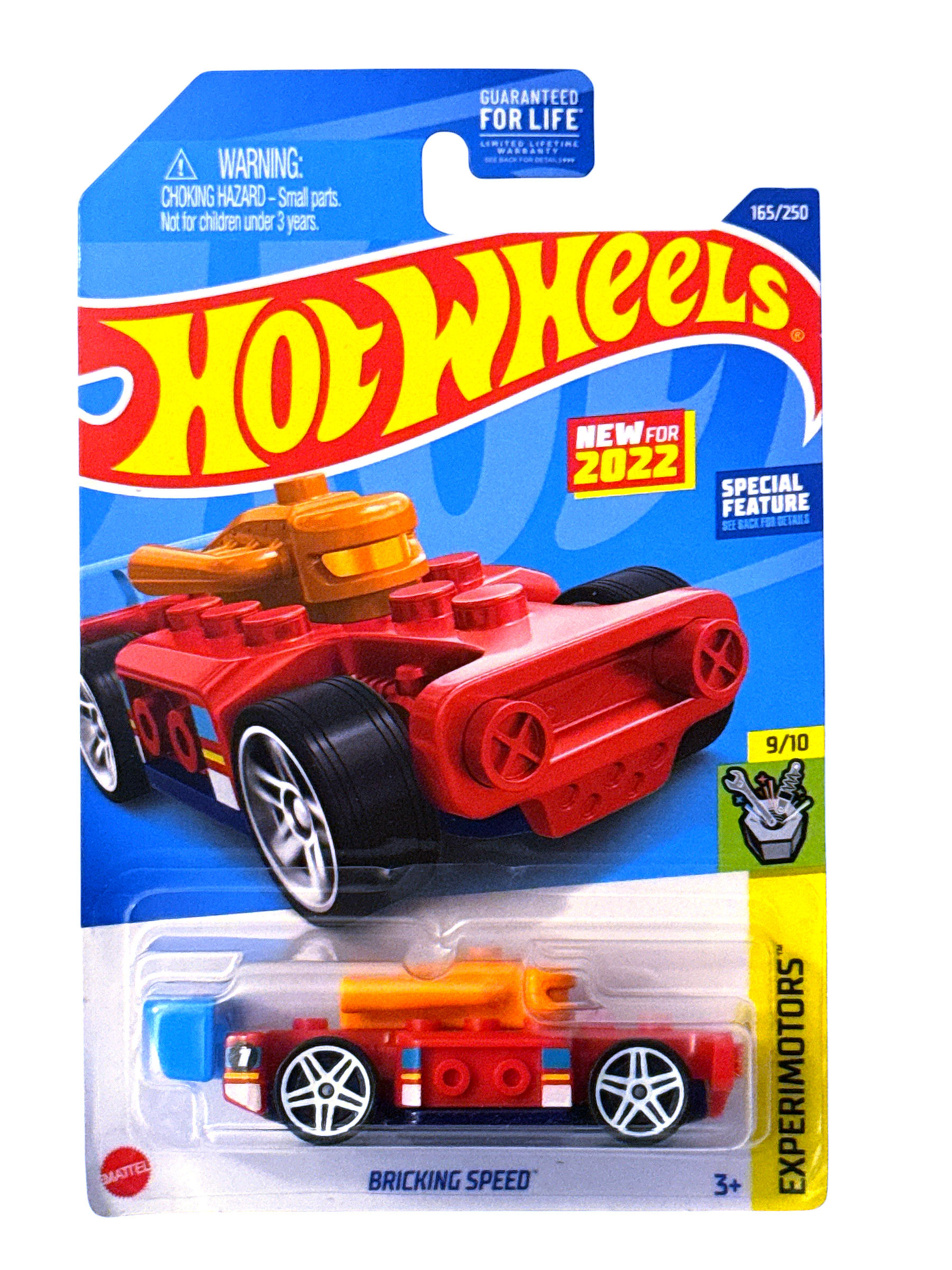Hot Wheels Bricking Speed 165/250 HW Experimotors 9/10 Special Feature