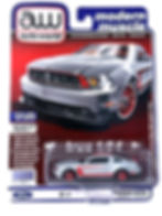 Auto World 2020 Modern Muscle #6 2012 Ford Mustang Boss 302 Laguna Seca Silver