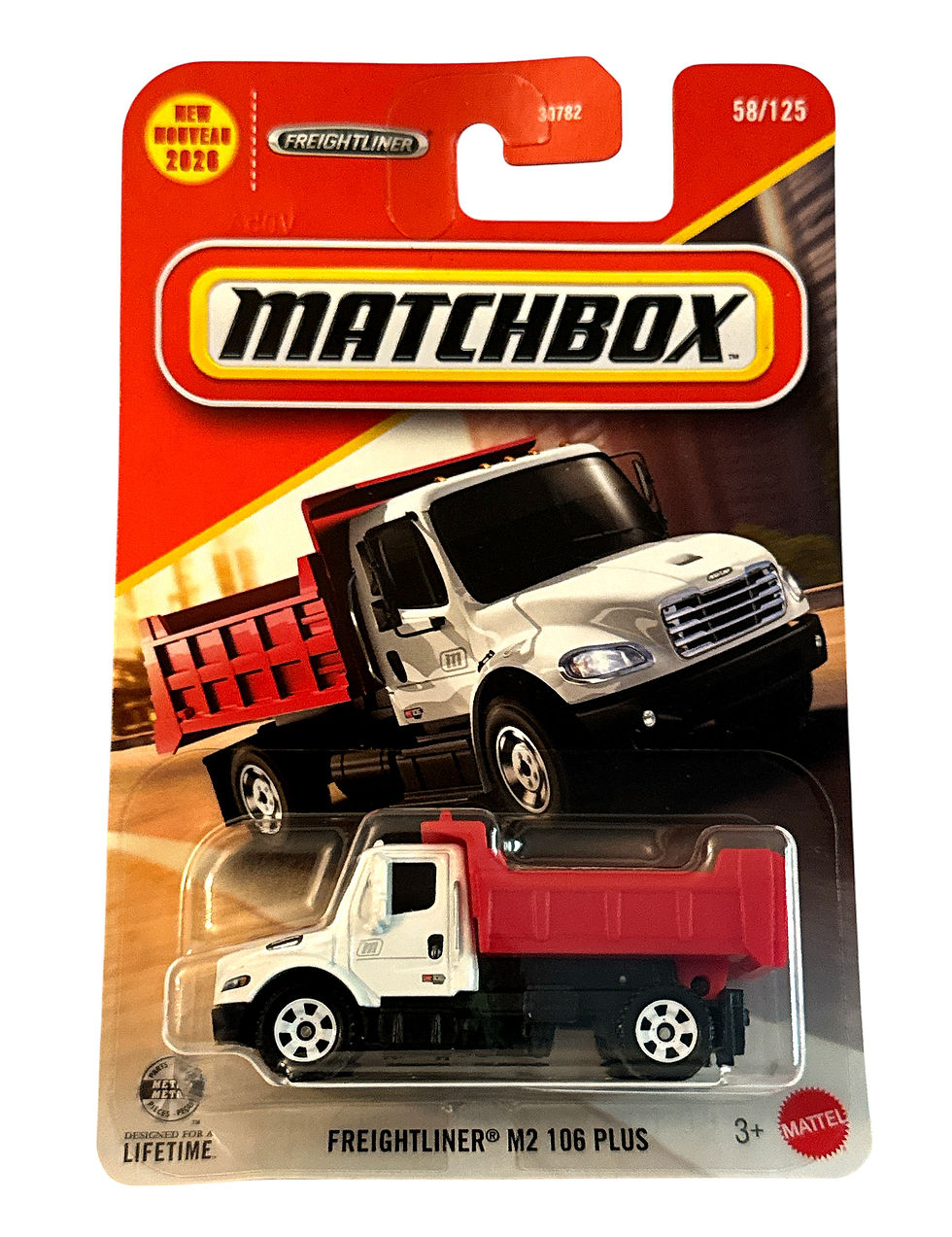 2026 Matchbox Freightliner M2 106 Plus Dump Truck 58/125 JHM01 New Model