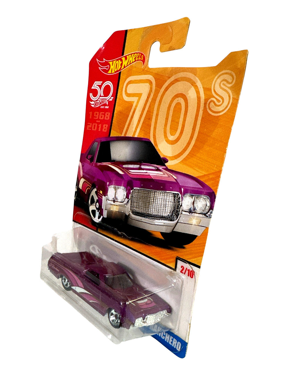 72 Ford Ranchero 50TH Anniversary Edition 70's Hot Wheels 1/64 2/10