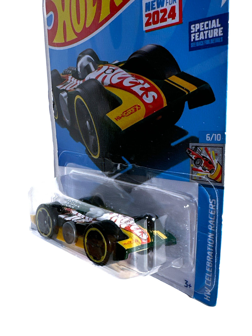 Hot Wheels HW Celebration Racers 6/10 Flippin Fast 103/250 New For 2024 Green