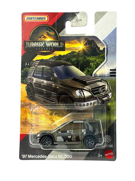 Matchbox 2025 Jurassic World Rebirth '97 Mercedes-Benz ML 320