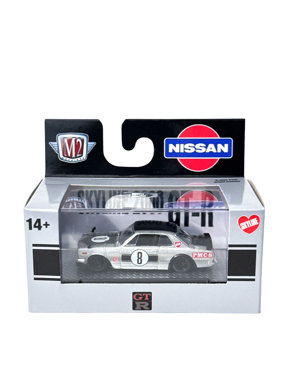 M2 Machines 1:64 Detroit Muscle R85 1971 Nissan Skyline GT-R