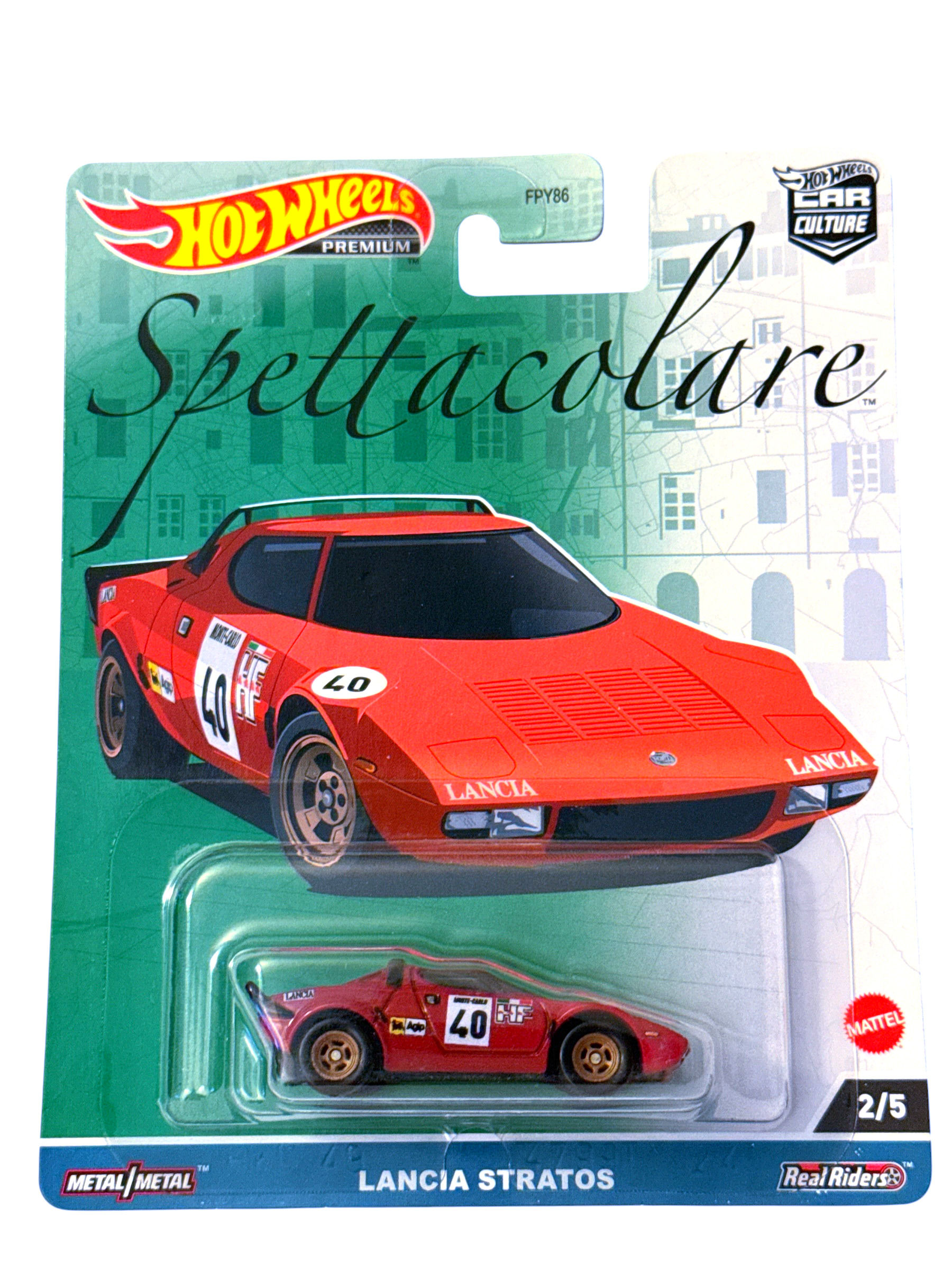 2023 Hot Wheels Premium Spettacolare Lancia Stratos 2/5