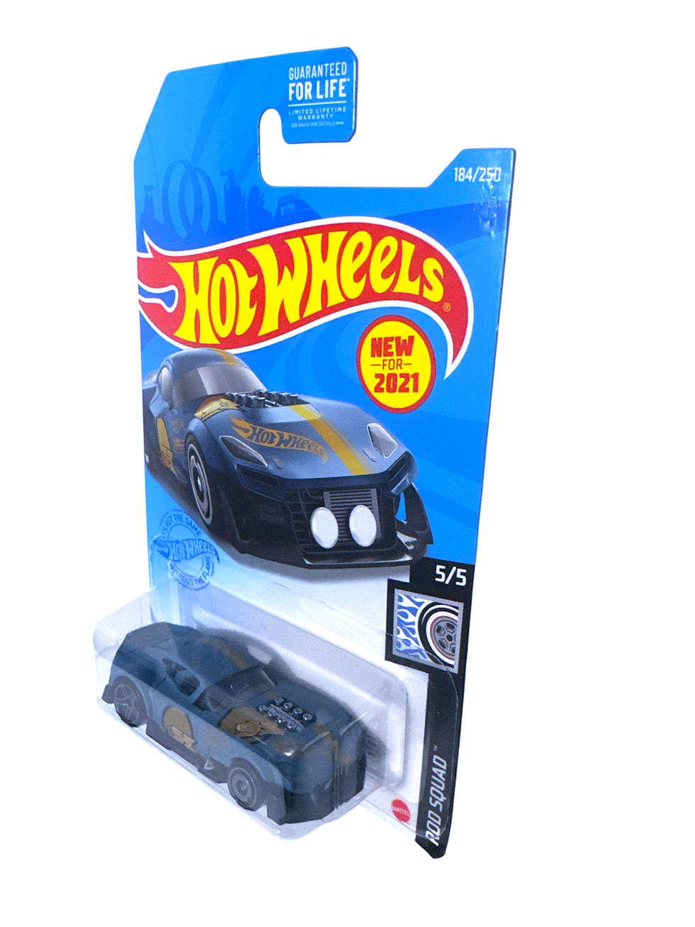 Hot Wheels Rod Squad 5/5 Muscle And Blown 184/250 New For 2021 Blue