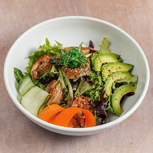 Avocado shrimp salad
