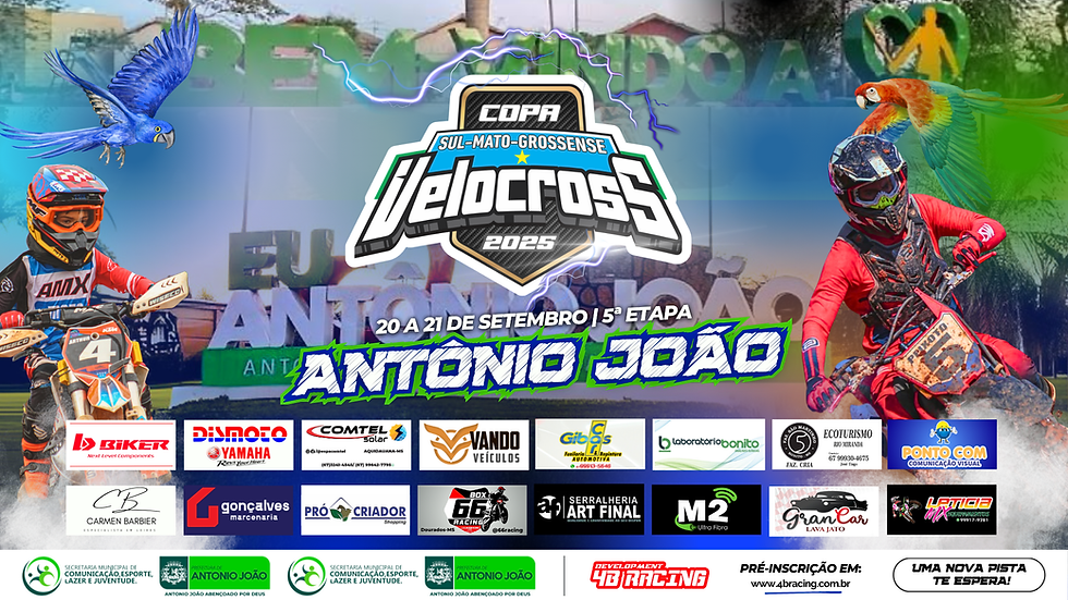 COPA SUL-MATO-GROSSENSE DE VELOCROSS | ANTÔNIO JOÃO