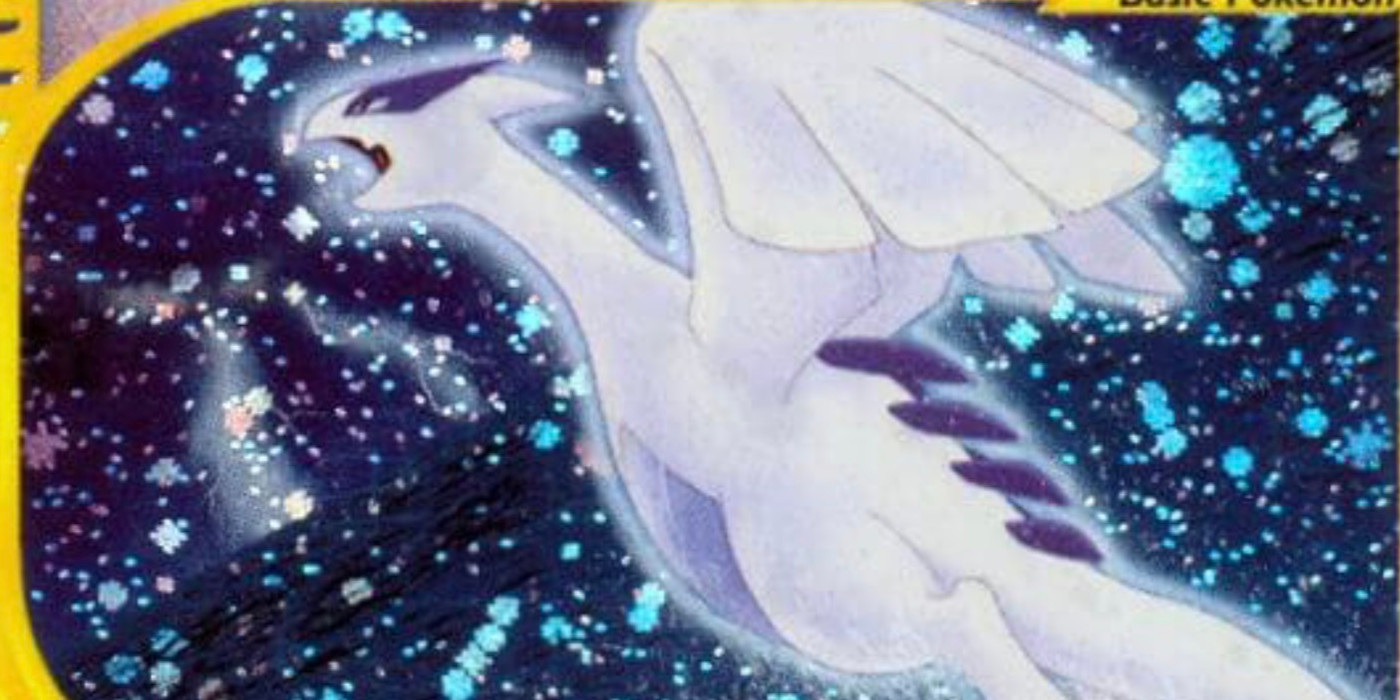 Lugia Crystal Type Pokémon card artwork
