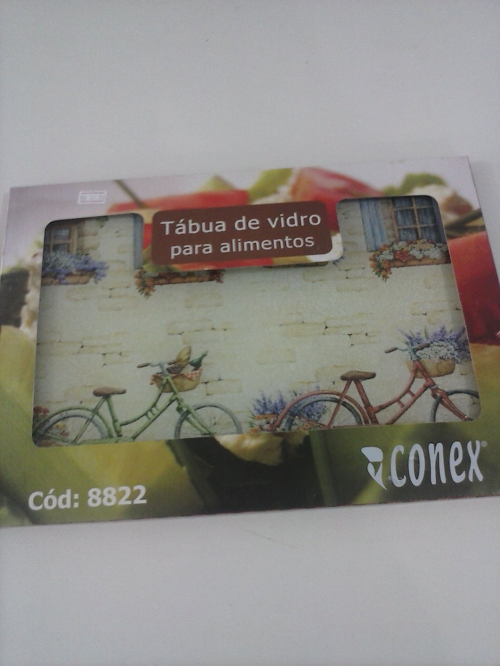 Tábua de Vidro para Alimentos
