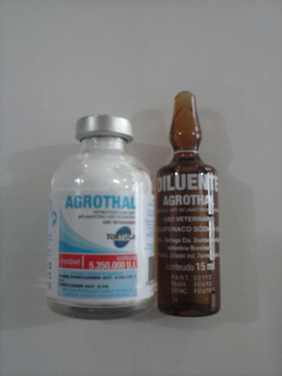 Agrothal com Ampola