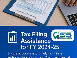 📊 Tax Filing Assistance for FY 2024-25