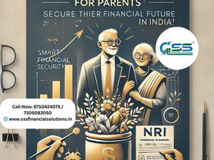 🌍 NRI Child’s Gift to Parents in India 🎁Ensure Their Financial Security & Peace of Mind!