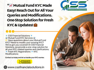 📊 Mutual Fund KYC Services 📊