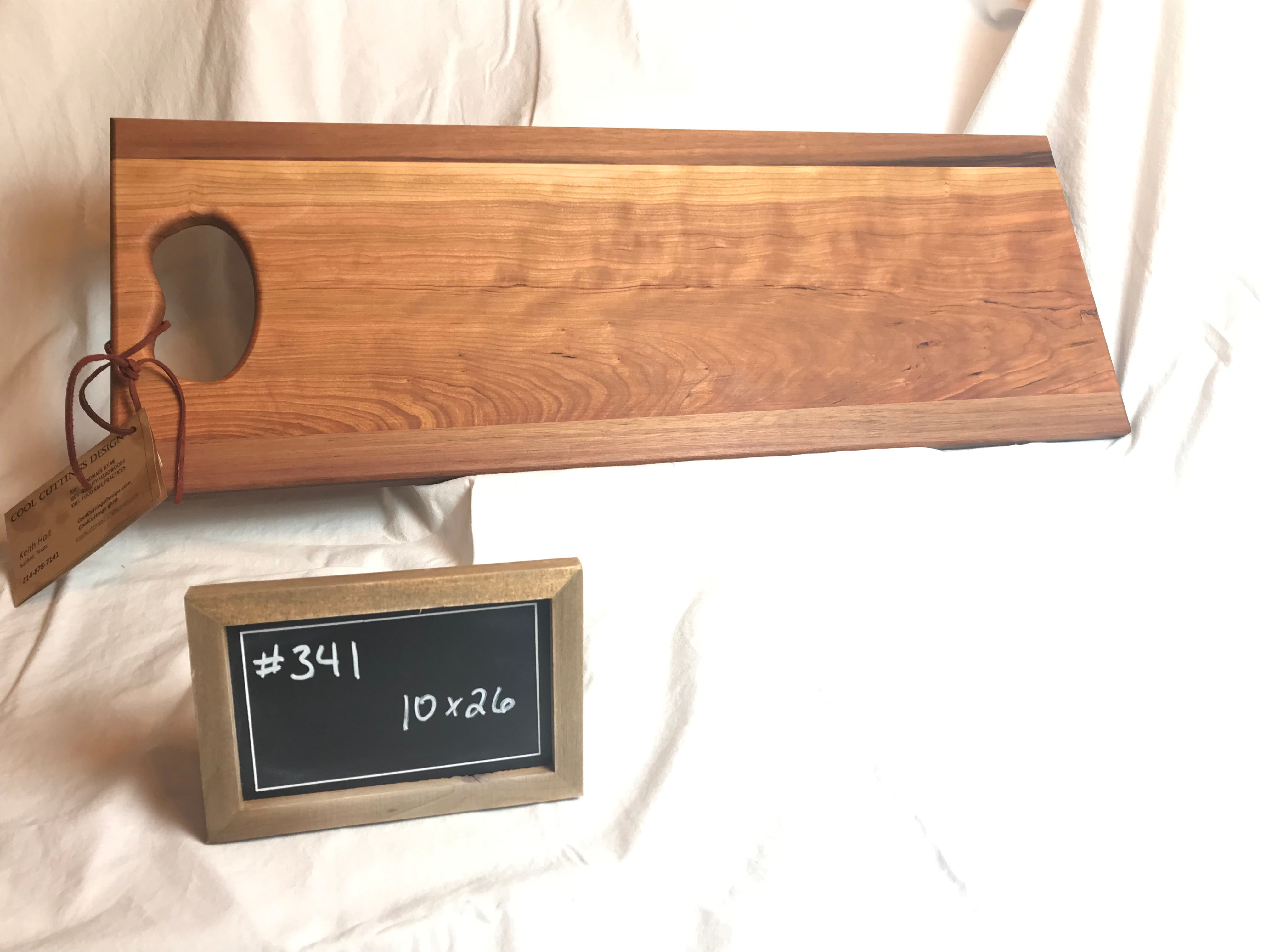 #341 Cutting Board 10 x 26