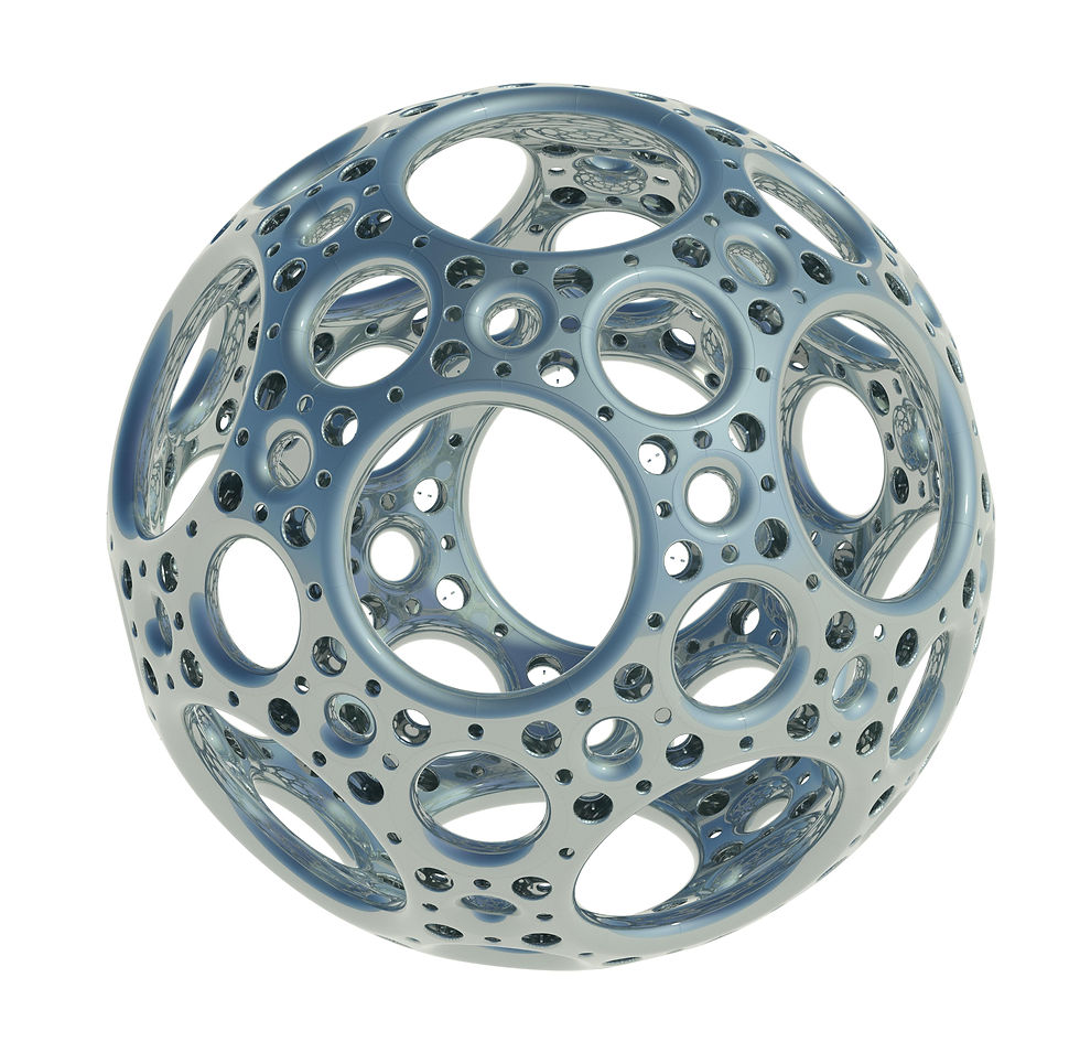 UNIFORM SPHERICAL SPONGE POLYHEDRON
