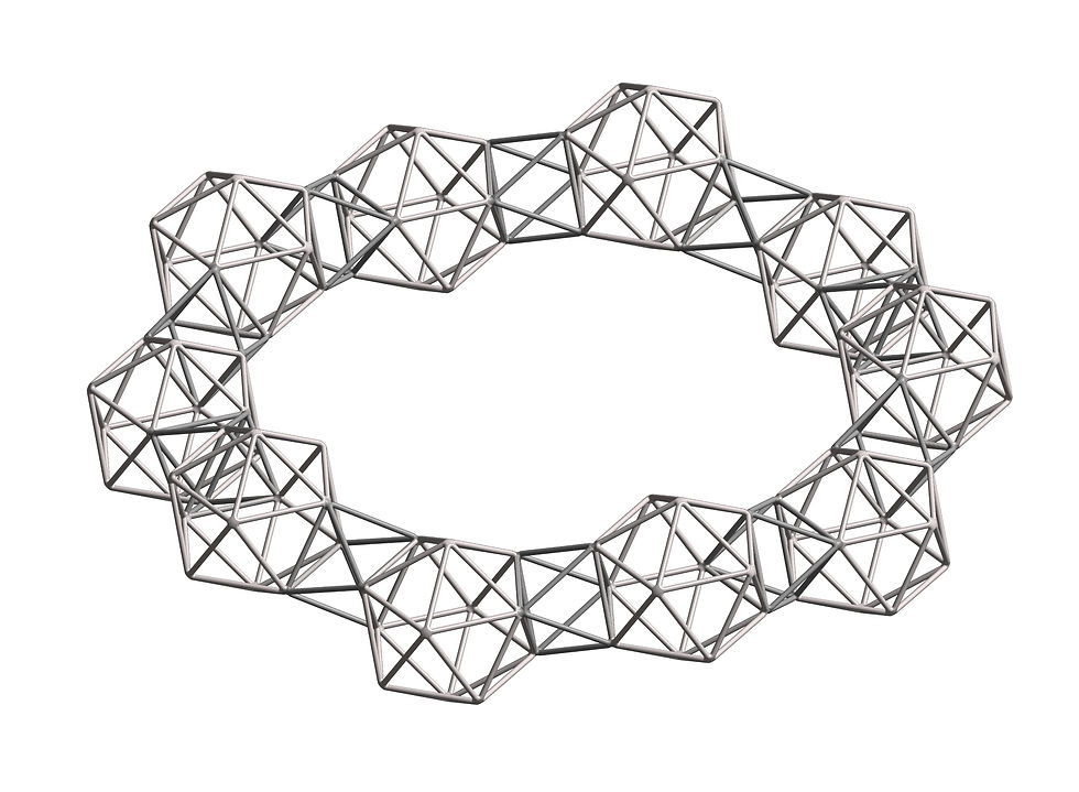 ICOSAHEDRON & DODECAHEDRON BRACELET