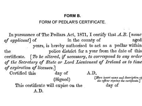 1872: Remanded for suspicious behaviour!