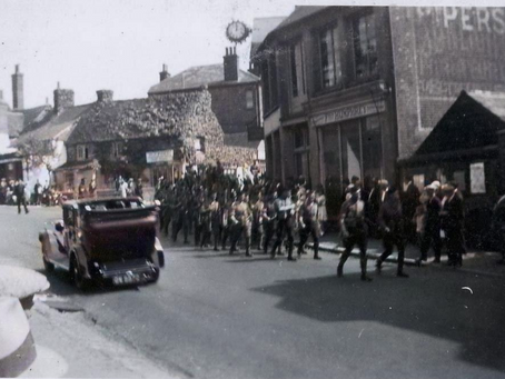 1928: War preparations in Cuckfield for 40,000 participants