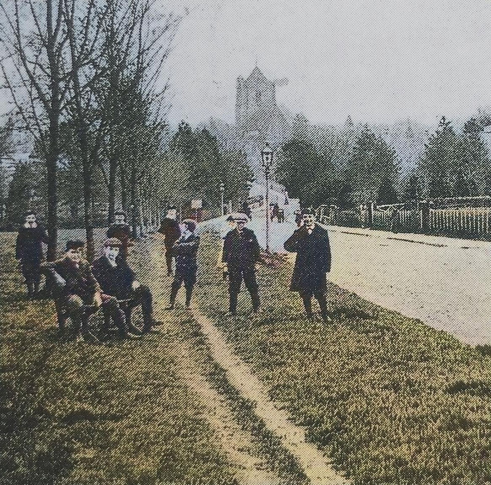 1876: Fair at Muster Green - a mixed reaction