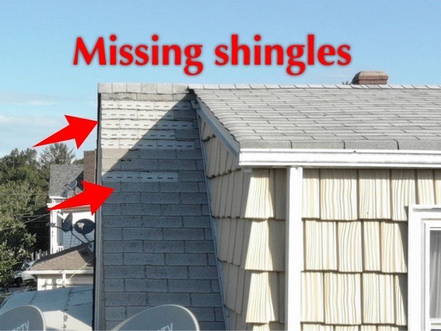 Missing shingles