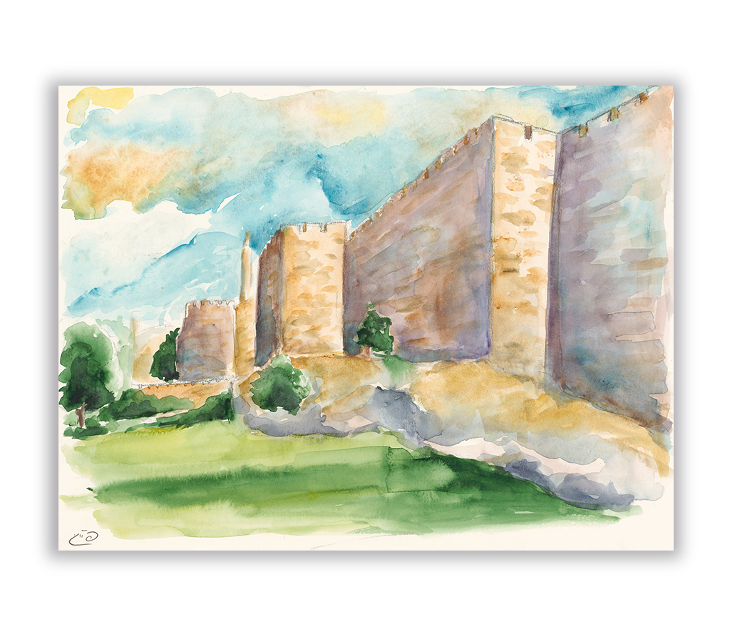 Guardians Of Jerusalem: Acrylic Print