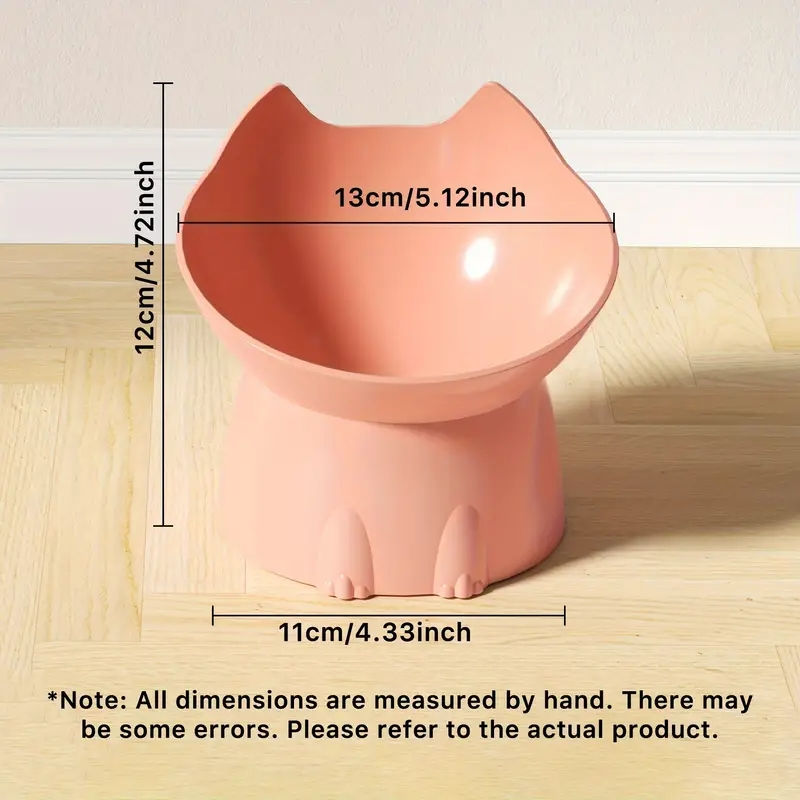 Thumbnail: WhiskerEase™ Elevated Cat Bowl - Neck Protection & Anti-Tip