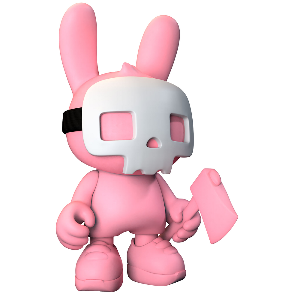 Miniature : SUPERPLASTIC Mr. Pink UberGuggi 17" Pink Front Side 2